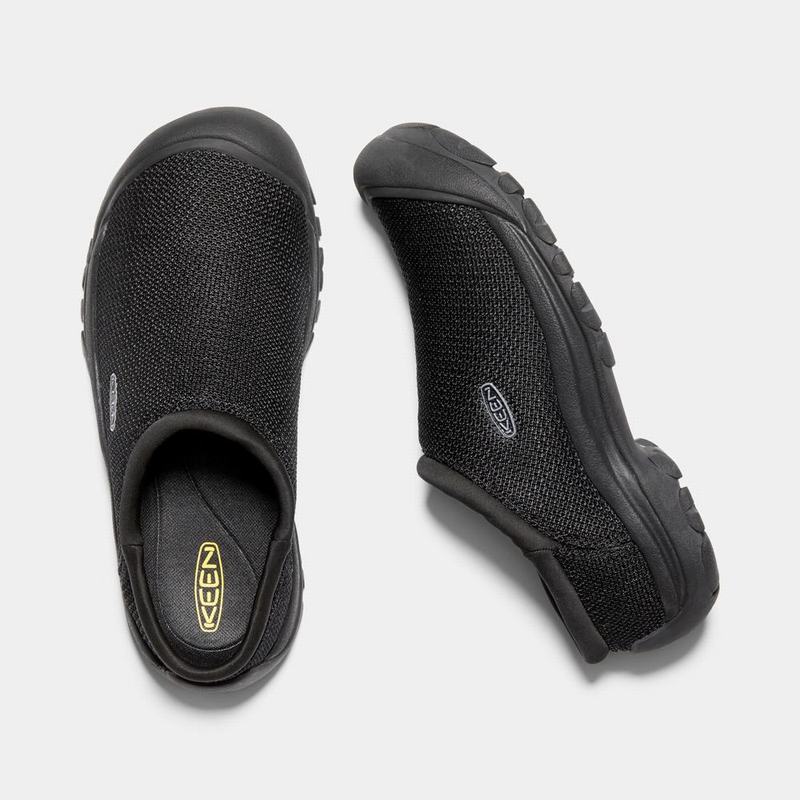 Keen 靴 | キーンカシメッシュ スライド レディース 黒 | 978312-QSI